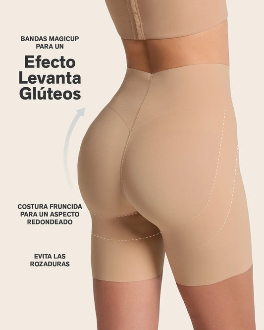 Short Moldeador Ultraplano — Efecto Invisible y Realce de Glúteos / LEONISA