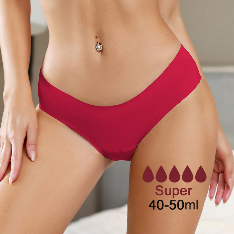 Braga menstrual invisible con dobladillo Termofusion