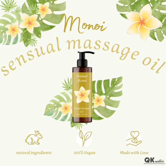 Aceite de Masaje Sensual MONOI. Para masajes 200ml