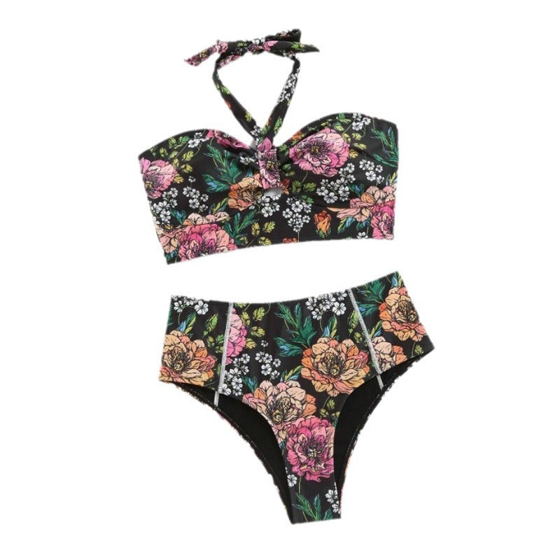 Conjunto Bañador Flores Mujer
