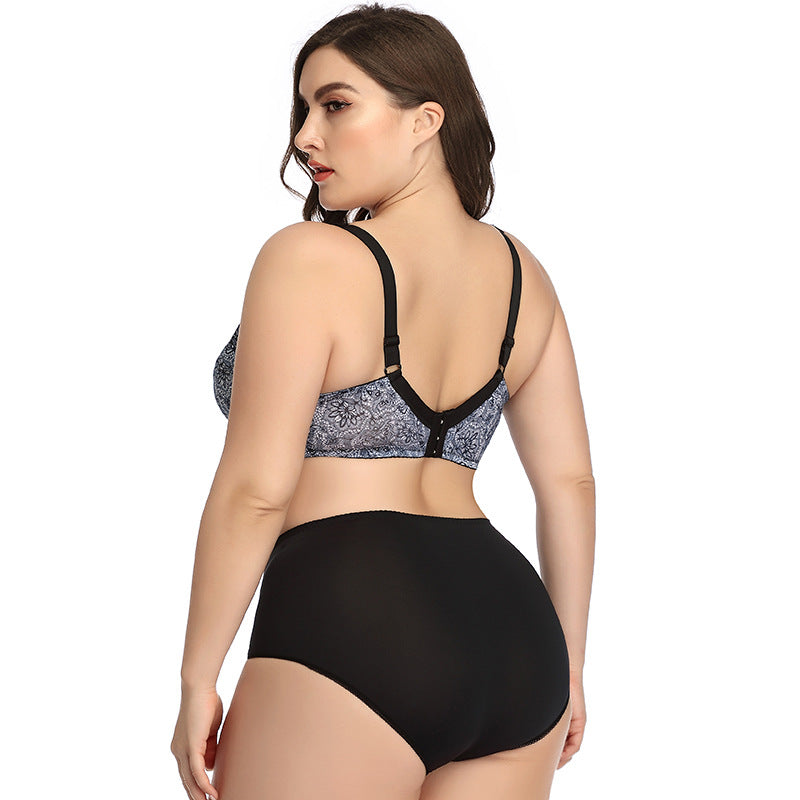 Conjunto tallas grandes, detalles de encaje