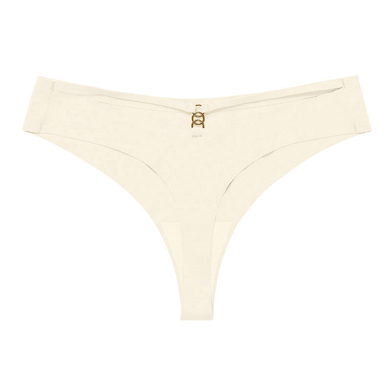 OFERTA 2€ tanga sin costuras con decoración en el derrier