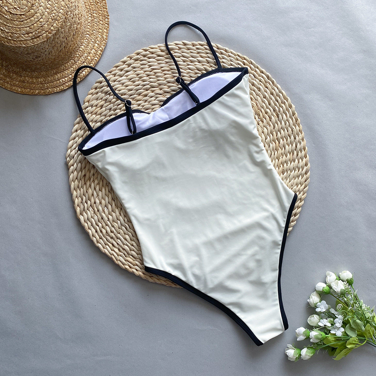 Traje de Baño Blanco Perla