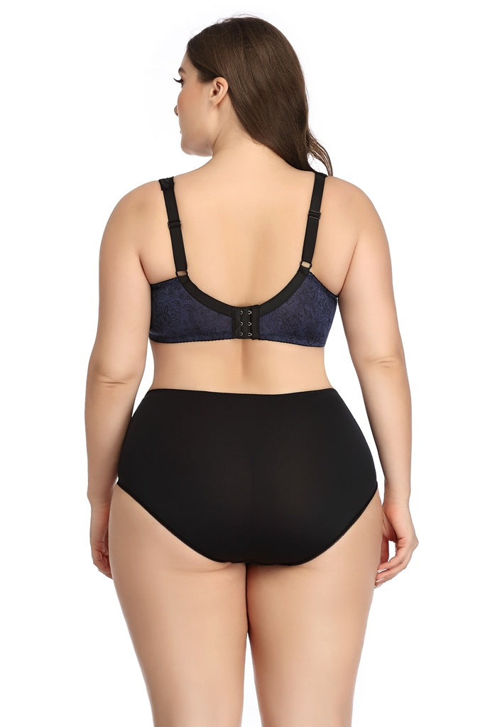 Conjunto tallas grandes, detalles de encaje