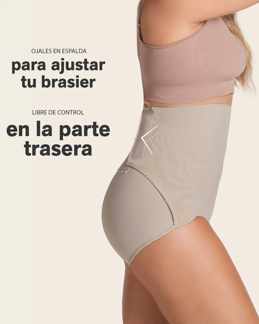 Braga faja postparto y postquirúrgico con laterales en velcro / LEONISA