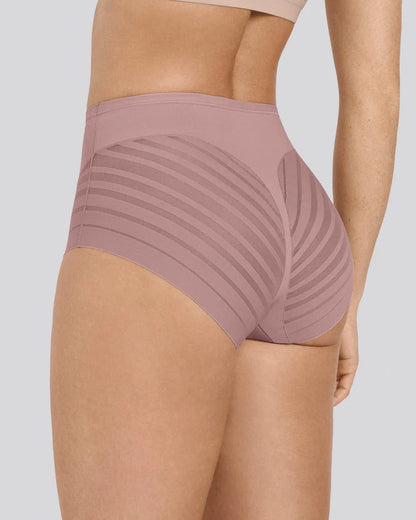 Braga faja clásica con control moderado de abdomen y bandas en tul Leonisa