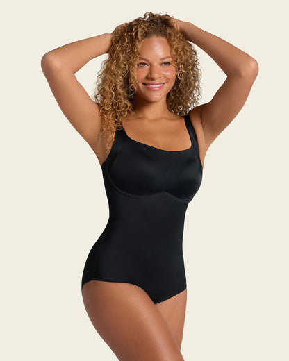 Body de control de abdomen con sujetador incorporado / LEONISA