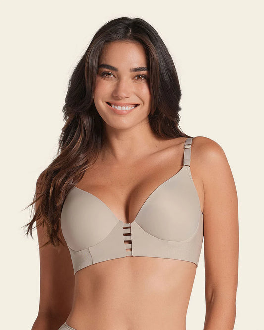 Sujetador triangular de push up alto y buen cubrimiento Memory Bustier