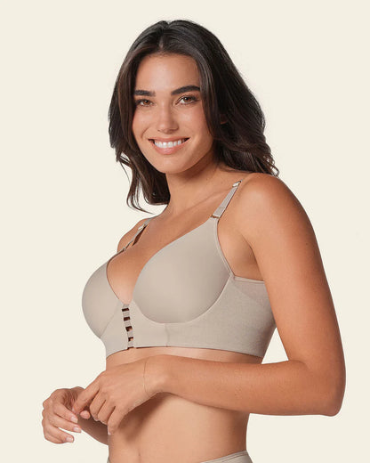 Sujetador triangular de push up alto y buen cubrimiento Memory Bustier