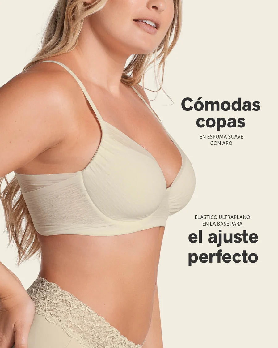 Sujetador Comfort Fit — Cobertura Total y Comodidad / LEONISA