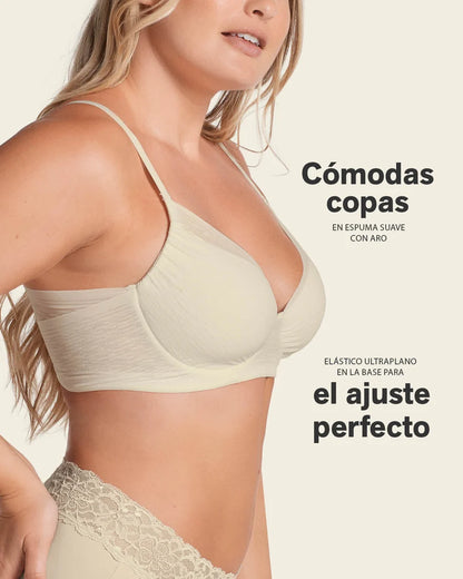 Sujetador Comfort Fit — Cobertura Total y Comodidad / LEONISA