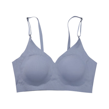 Super oferta al por mayor Top tipo camisilla, Sujetadores deportivos sin costuras, apariencia invisible