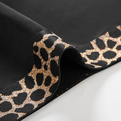 SUPER OFERTA Conjunto de diseñador con refuerzo en torso y cadera en animal print