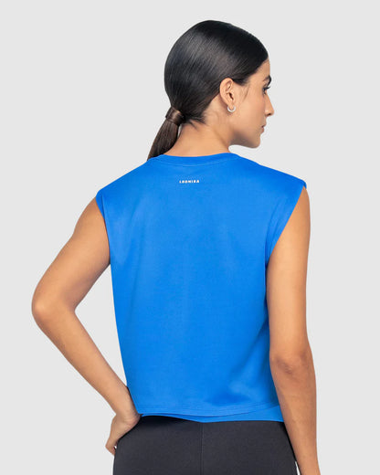 Camiseta deportiva silueta boxy