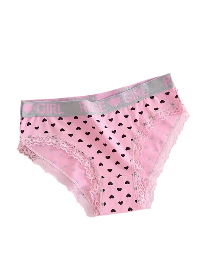 Oferta! Pack x5 Braguitas hipster algodón con pretina deportiva