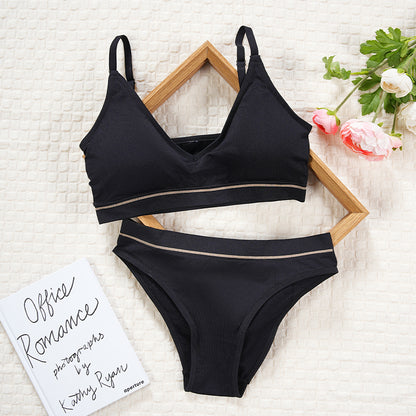 Oferta Conjunto camiseta y braga bikini deportivo y diario