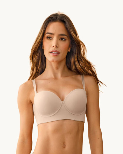 Oferta -20% Sujetador sin tirantes de push up suave / LEONISA