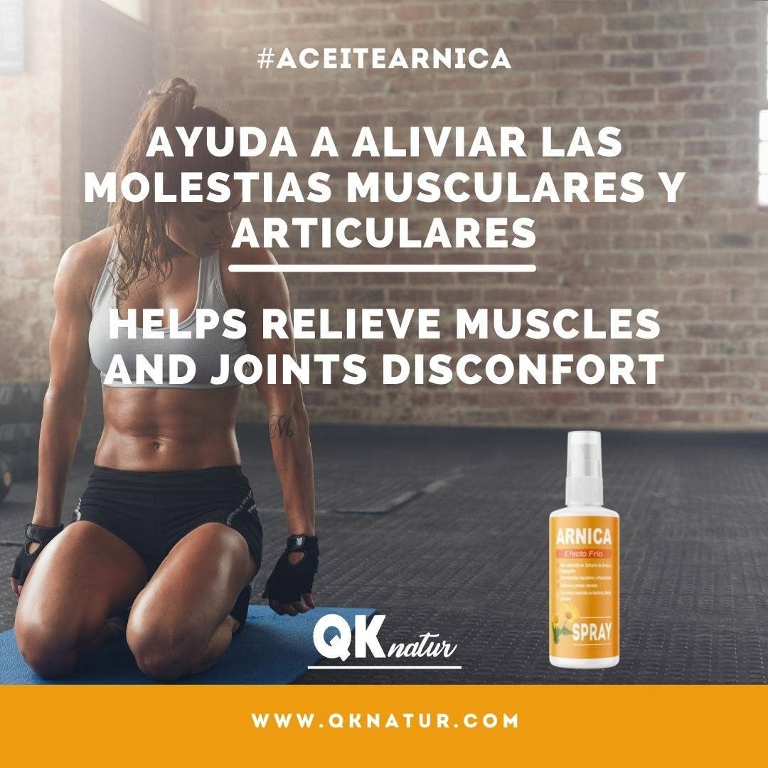 Spray de Arnica con Extracto de Garra del diablo