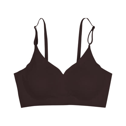 Super oferta al por mayor Top tipo camisilla, Sujetadores deportivos sin costuras, apariencia invisible