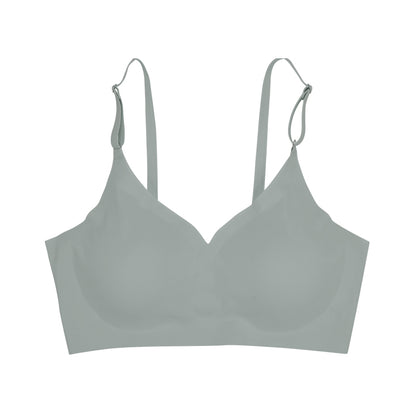 Super oferta al por mayor Top tipo camisilla, Sujetadores deportivos sin costuras, apariencia invisible