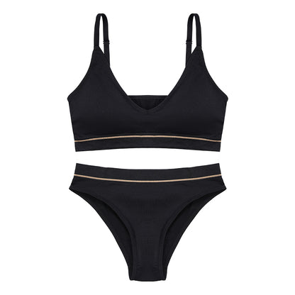 Oferta Conjunto camiseta y braga bikini deportivo y diario