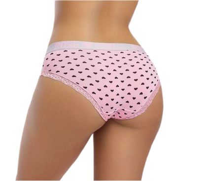 Oferta! Pack x5 Braguitas hipster algodón con pretina deportiva