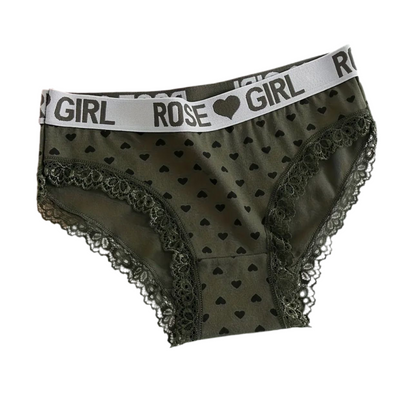 Oferta! Pack x5 Braguitas hipster algodón con pretina deportiva