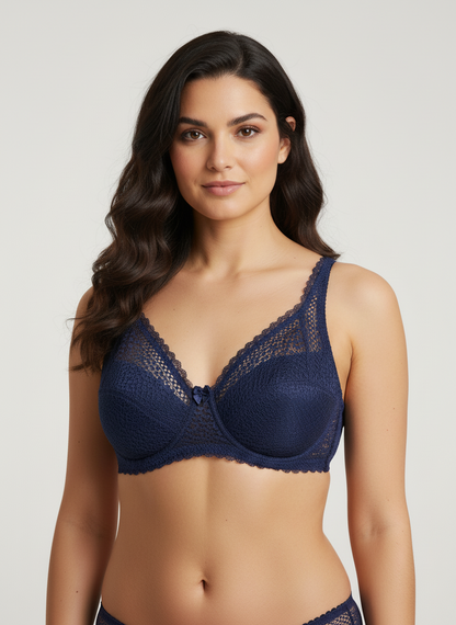 Oferta lleva el segundo con el  -50% de descuento Sujetador de Encaje - Comodidad y ajuste perfecto en 7 Colores