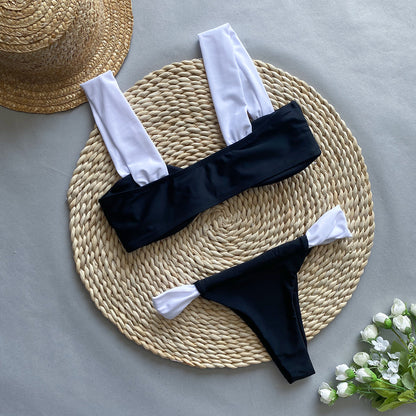 Oferta! Bikini Blanco y Negro