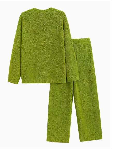 Conjunto de pijama manga larga ideal para otoño/invierno