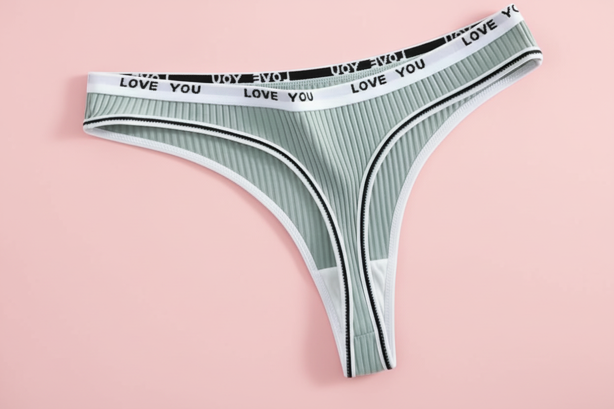 Tanga de algodón