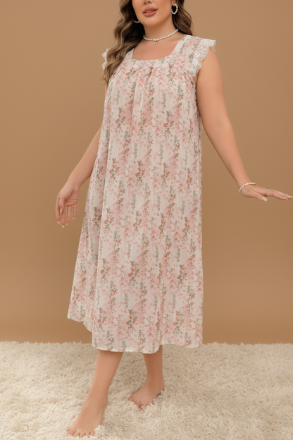 Camison con estampado floral y tulipanes, perfecto para todas las estaciones