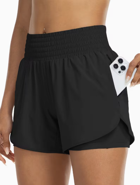 Short deportivo 2 en 1 – Libertad de movimiento y máxima comodidad