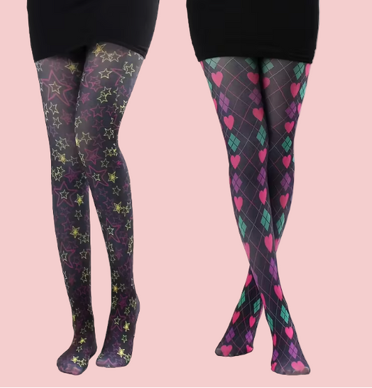 Media pantalon con estampados