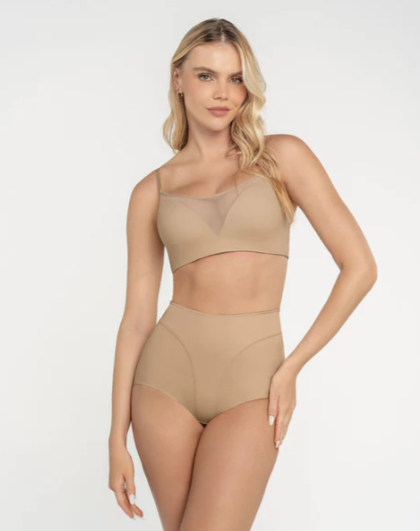 Braga clasica de compresion y tiro alto