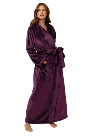 Oferta! -50% Bata larga extra suave de invierno