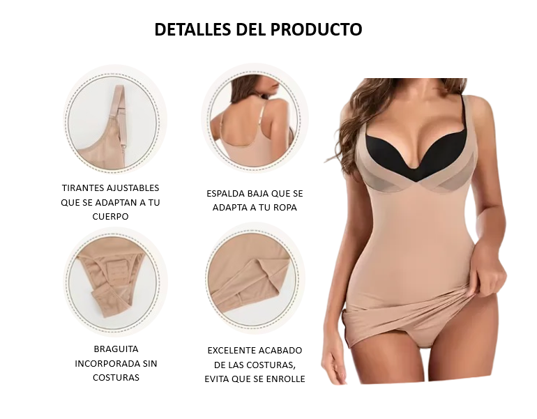 Combinación interior de Vestido Moldeador
