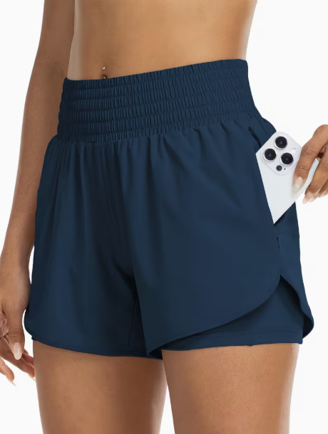 Short deportivo 2 en 1 – Libertad de movimiento y máxima comodidad