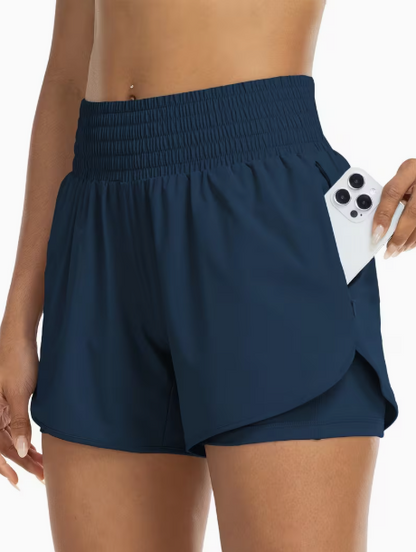 Short deportivo 2 en 1 – Libertad de movimiento y máxima comodidad