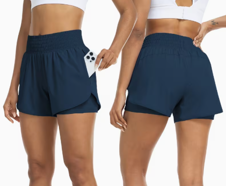 Short deportivo 2 en 1 – Libertad de movimiento y máxima comodidad