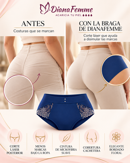 Braga Cachetera Azul Imperial con Bordado