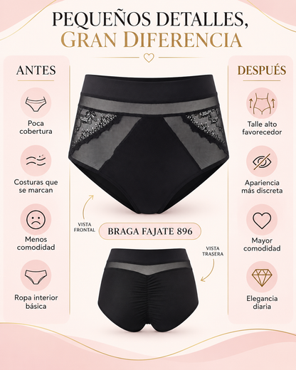 Braga Alta de Encaje / Fájate