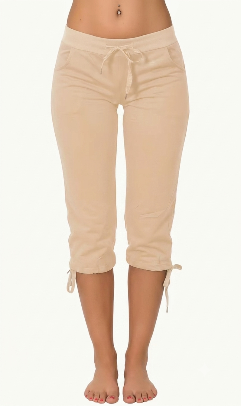 Pantalón deportivo capri ajustable – Comodidad y estilo para tu día a día