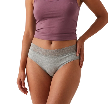 Pack X3 Bragas de Algodón con Encaje tipo culotte Dianafemme