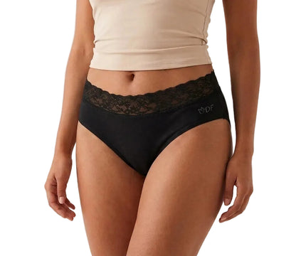 Pack X3 Bragas de Algodón con Encaje tipo culotte Dianafemme