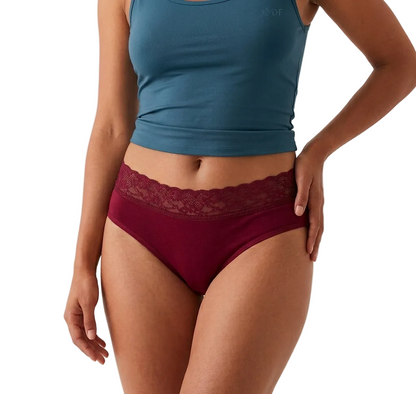 Pack X3 Bragas de Algodón con Encaje tipo culotte Dianafemme