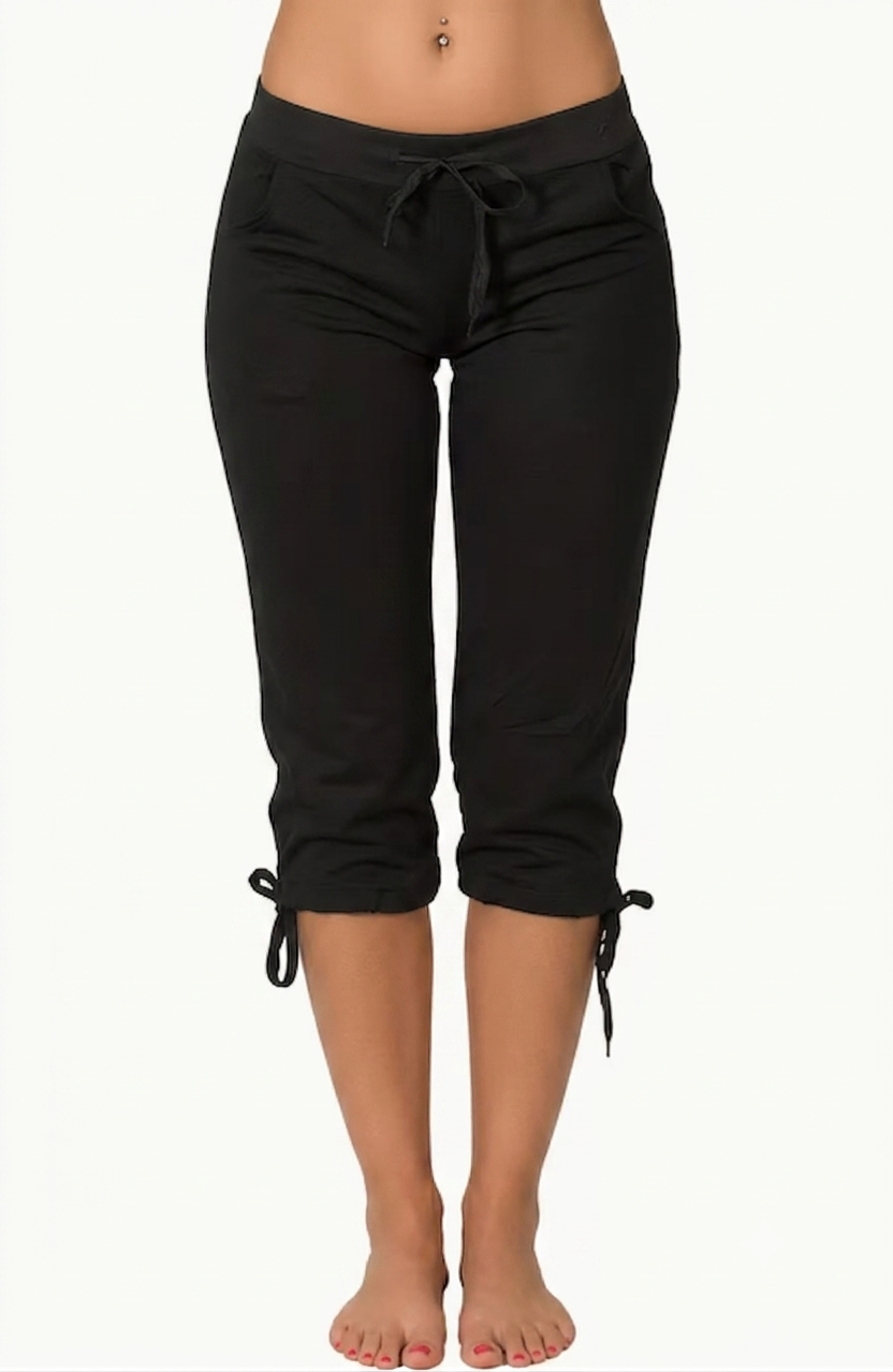Pantalón deportivo capri ajustable – Comodidad y estilo para tu día a día