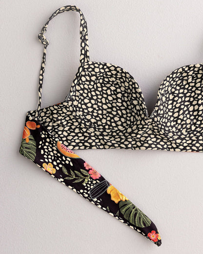 Oferta -20% Bikini doble cara con braga de pretina en V / LEONISA