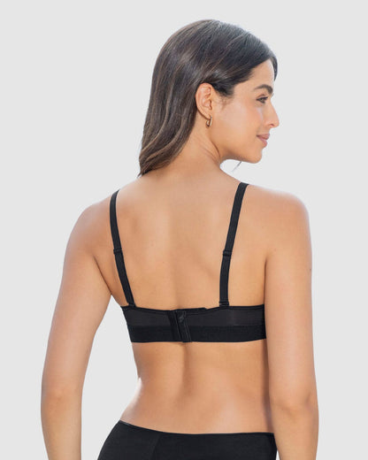 Sujetador triangular sin aro estilo top