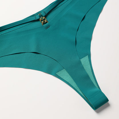 OFERTA 2€ tanga sin costuras con decoración en el derrier